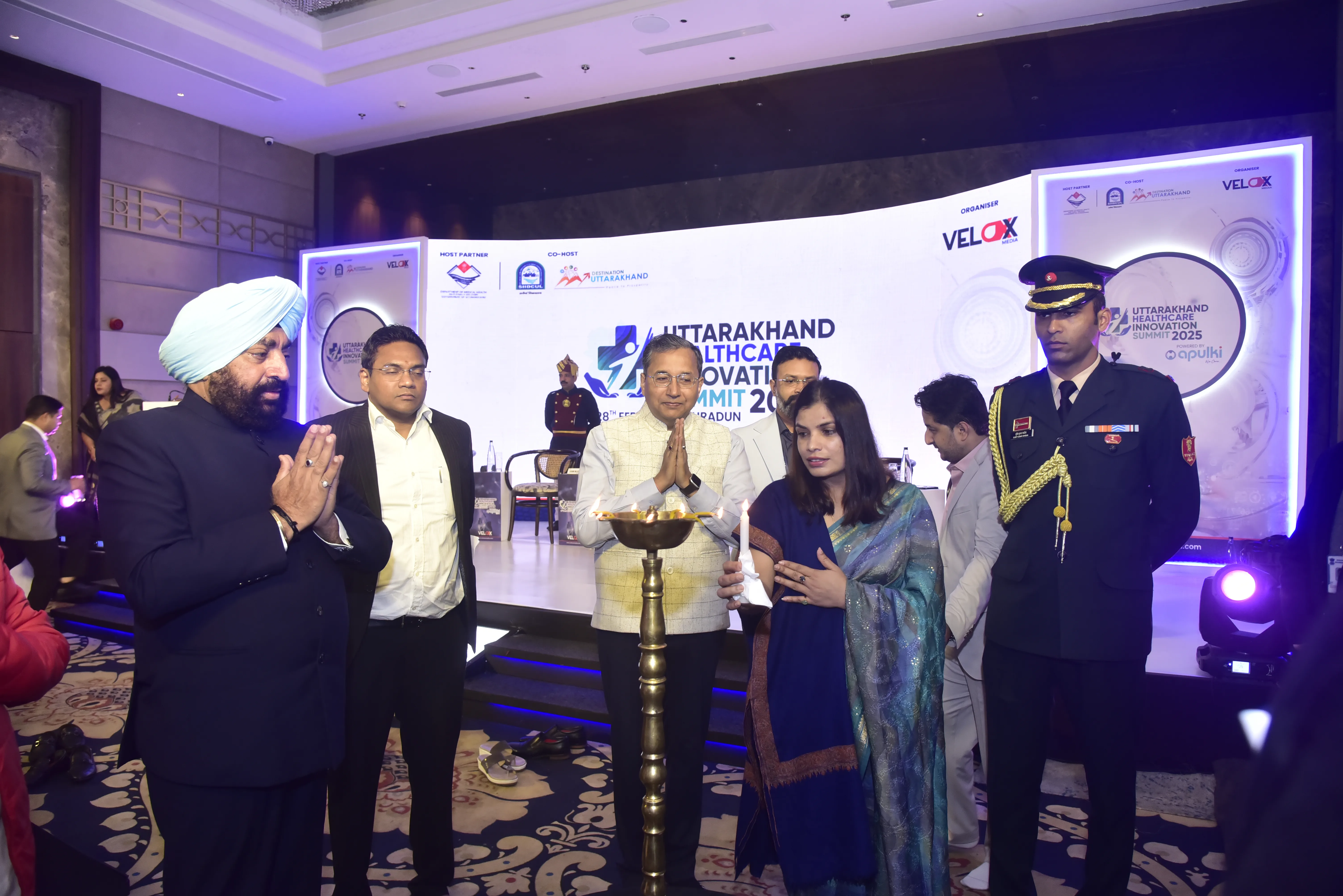 Ceremonial lighting moment